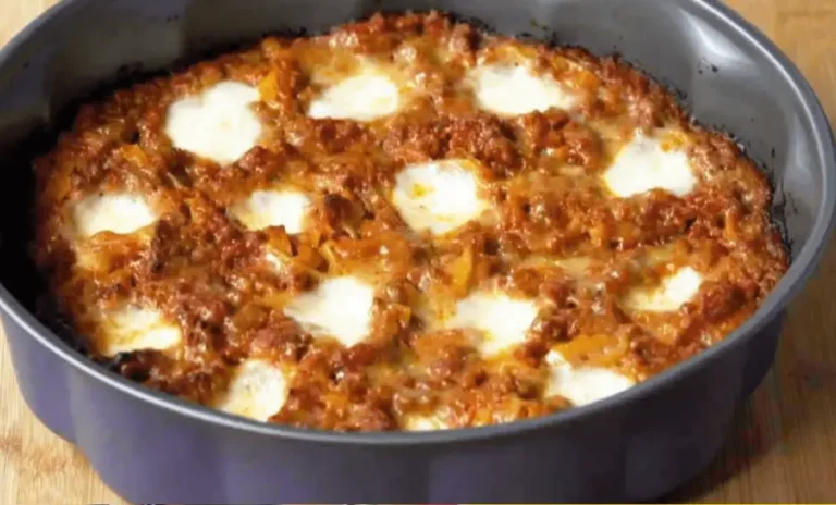 Nidi di tagliatelle al forno