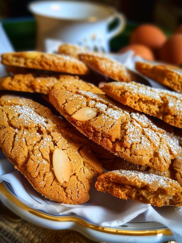 Biscotti Marocchini Senza Farina e Senza Olio e Burro: Una Dolce Delizia Senza Compromessi!