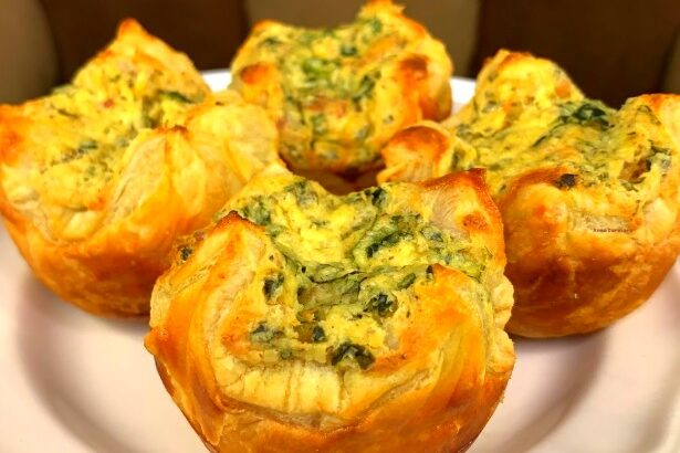 Bocconcini di Pasta Sfoglia con Spinaci e Pancetta: Ricetta Golosa e Facile