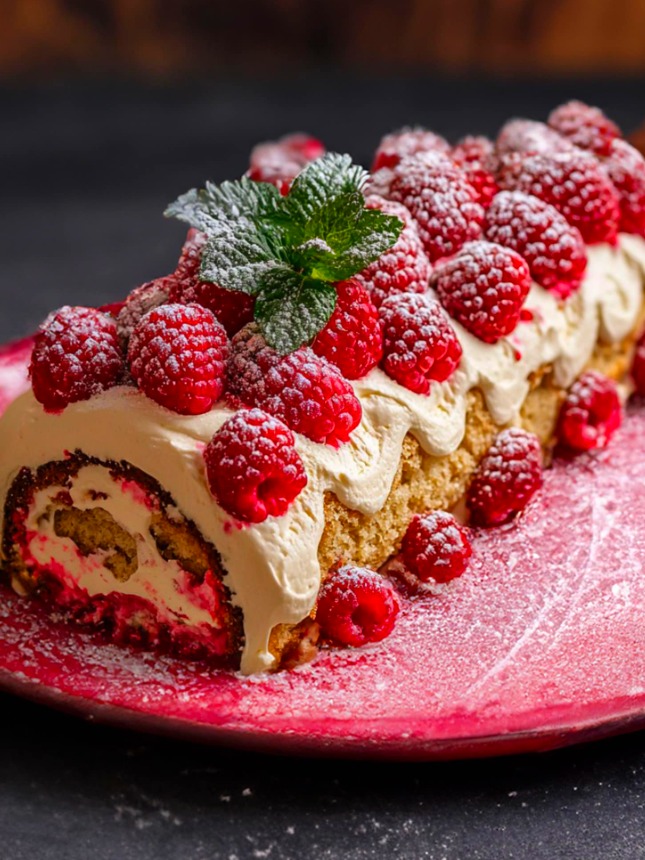 Tronchetto Mascarpone e Lamponi: Un Dolce Fresco e Goloso per Ogni Occasione