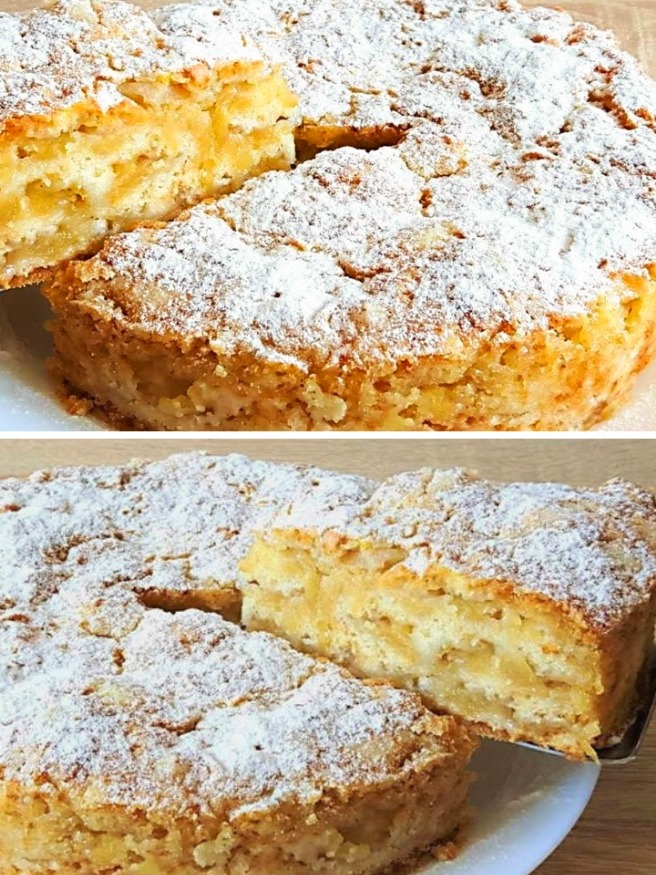 "Torta di Mele 'Tre Bicchieri': La Ricetta Gustosa e Facile che Sorprende Tutti"