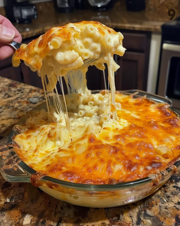 Maccheroni al formaggio in pentola a cottura lenta