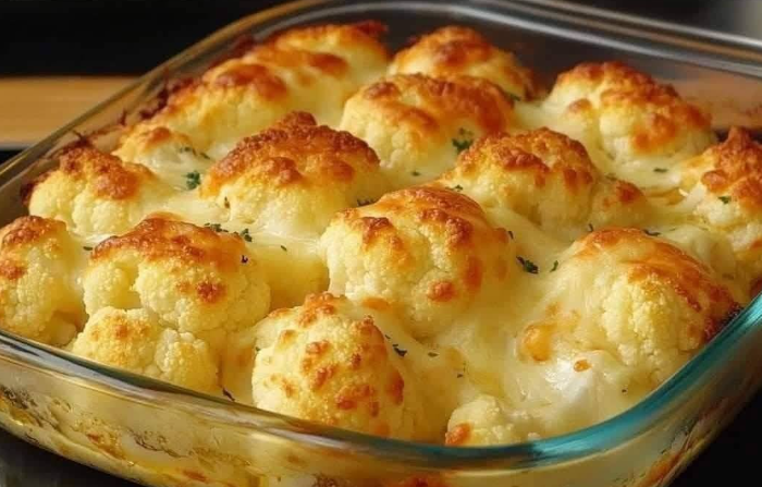 Ricetta del formaggio di cavolfiore al forno