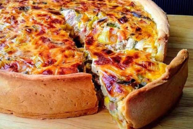 Quiche ai funghi con pancetta, woahhh è deliziosa!!