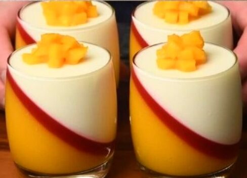 Panna cotta al mango: dessert fresco e leggero