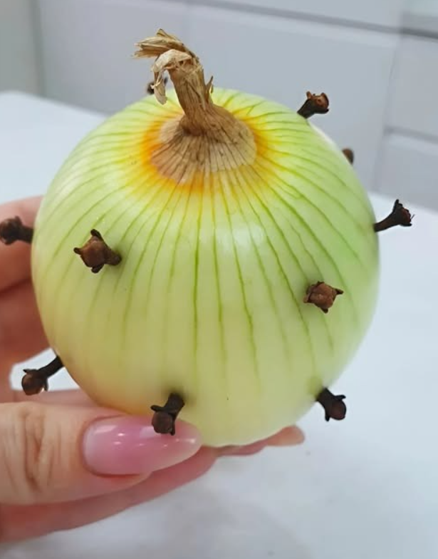 Ecco perché la nonna mette sempre i chiodi di garofano nella cipolla