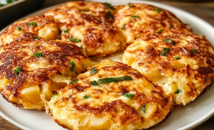 Frittelle di patate e mozzarella