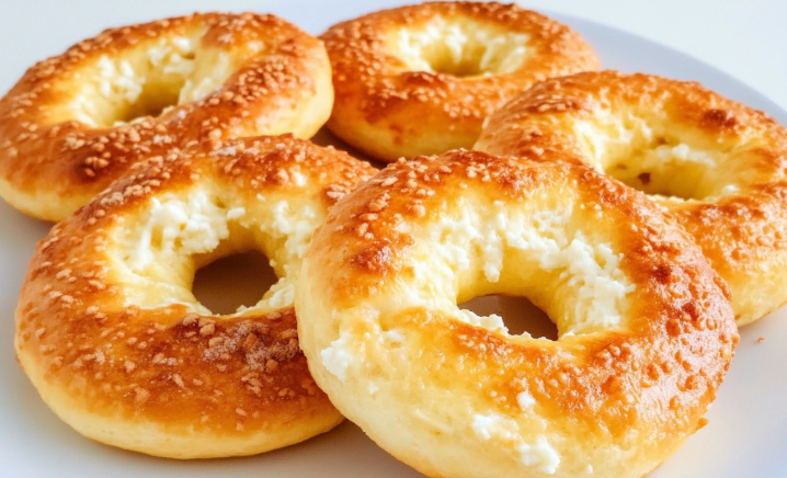 Ricetta per i bagel al formaggio fresco e ricotta