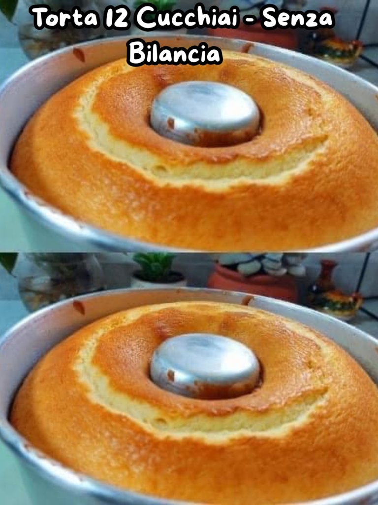 Torta 12 Cucchiai al Limone – Senza Bilancia, Soffice e Profumata Descrizione: