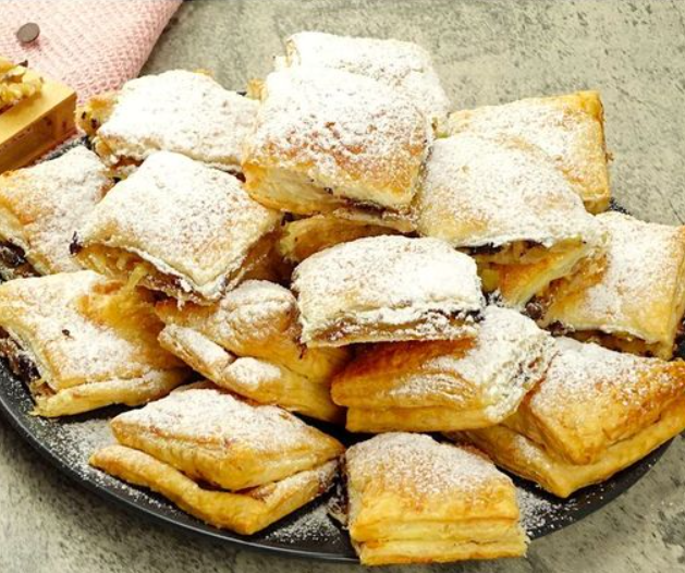 Feuilletés aux pommes et chocolat : la recette des douceurs rapides et délicieuses
