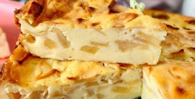 FLAN DI MELE ALLO YOGURT FACILE