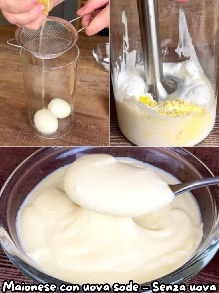 Maionese con uova sode – Senza uova crude!