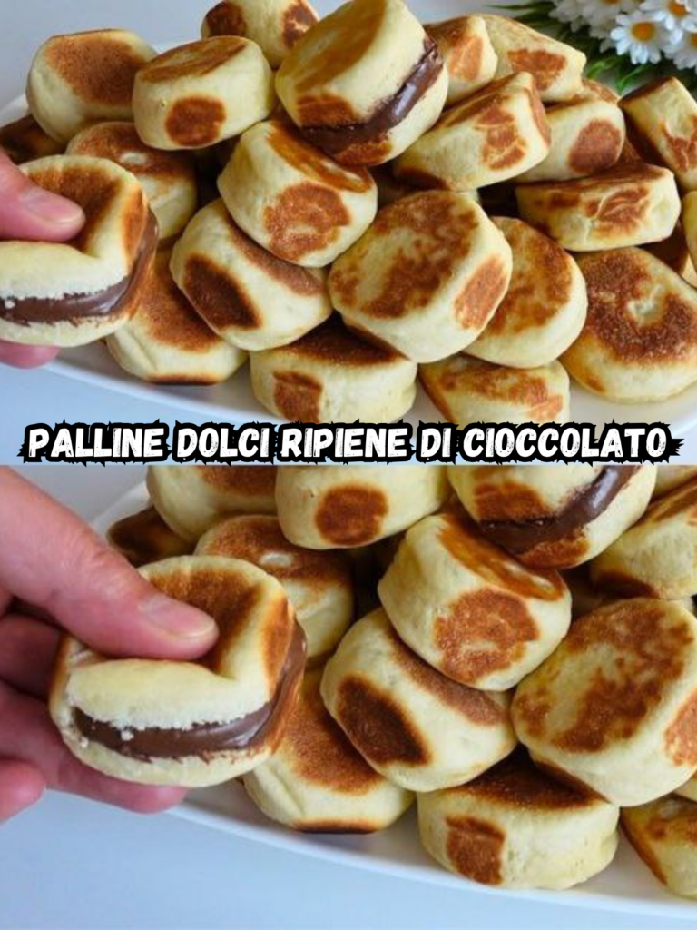 Palline Dolci Ripiene di Cioccolato