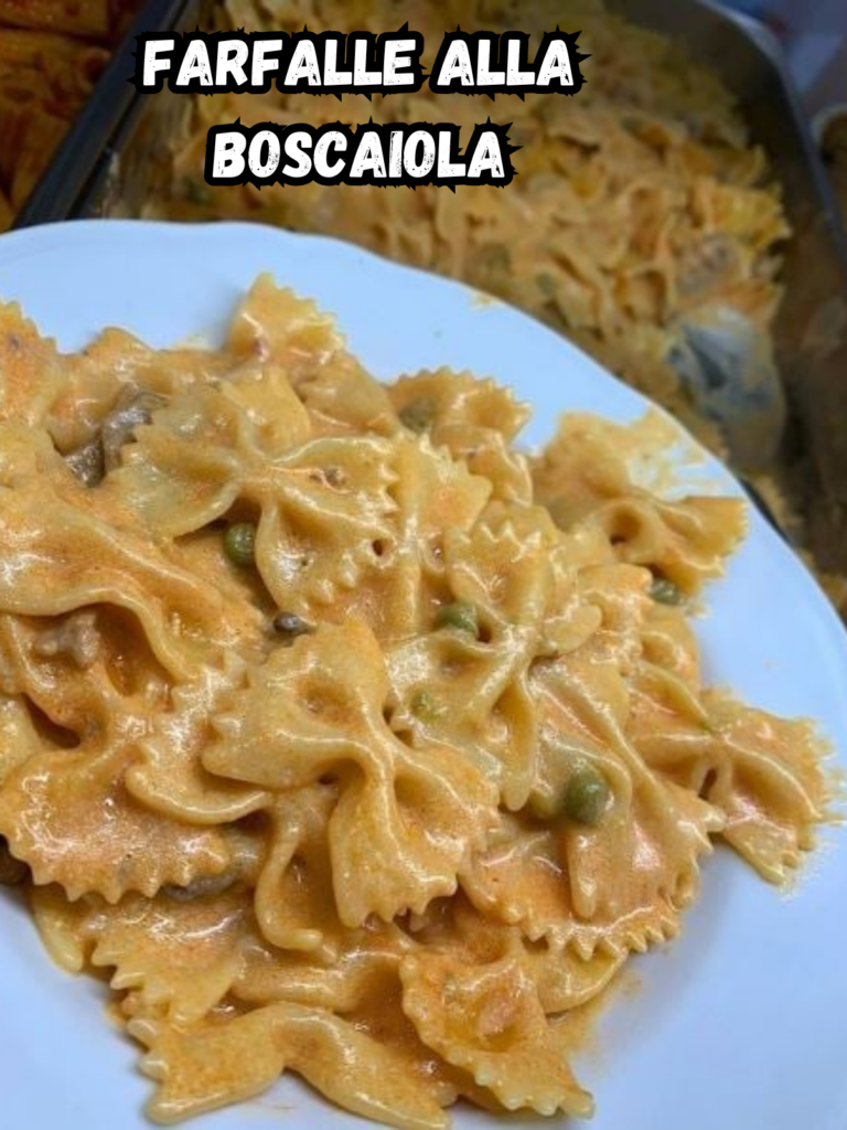 Farfalle alla Boscaiola