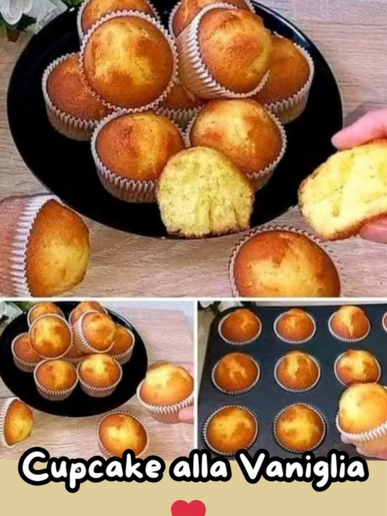 Cupcake alla Vaniglia soffici e profumati