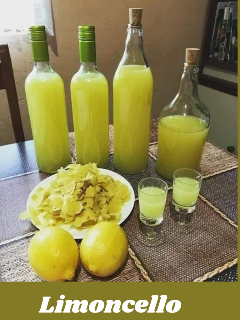Limoncello fatto in casa – Il liquore profumato al limone