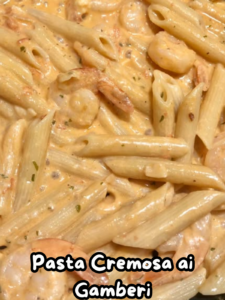 Pasta Cremosa ai Gamberi