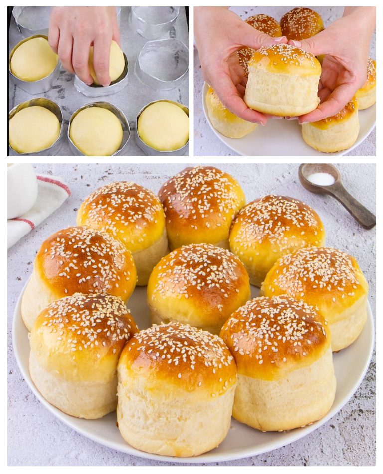 Questi saranno i panini fatti in casa più morbidi e soffici che tu abbia mai preparato! Salva qui la ricetta