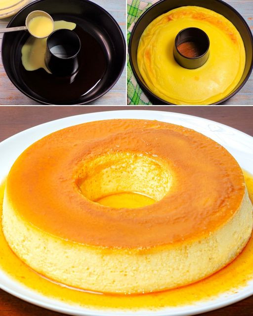 Flan al caramello proprio