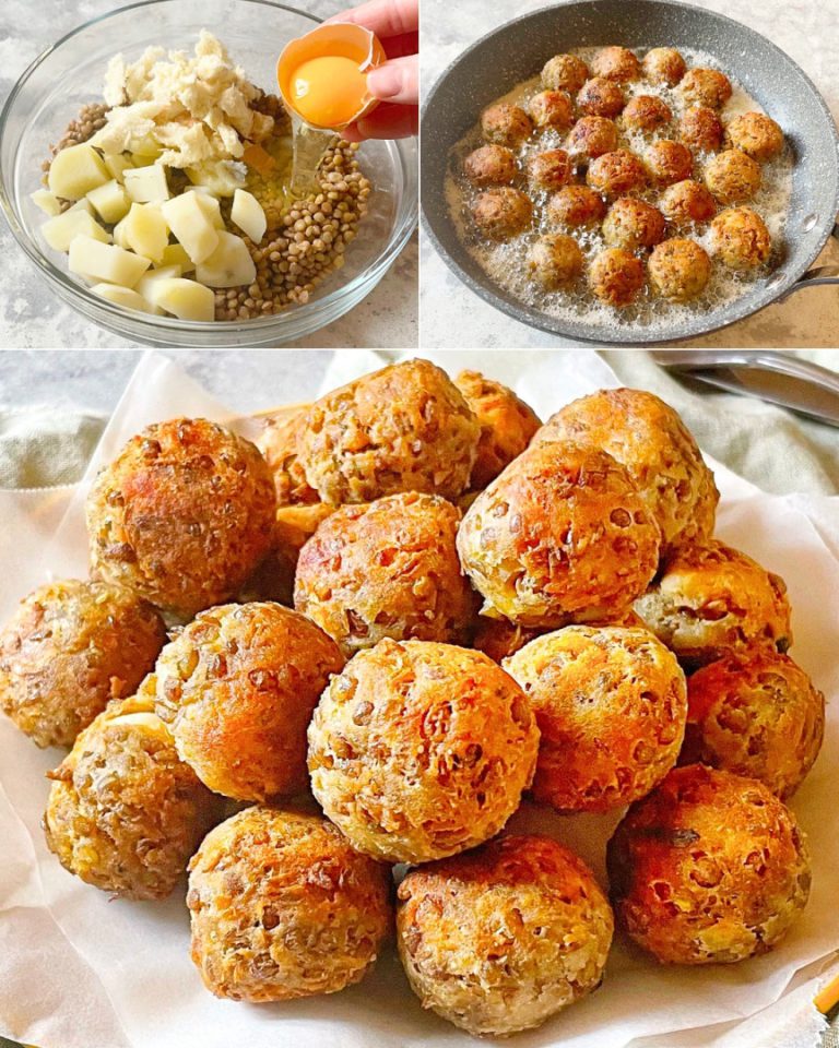 Polpette di lenticchie fritte