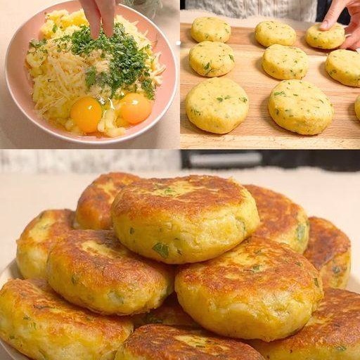 Patate, uova, formaggio, prezzemolo, sale e pepe! Croccanti fuori e morbide dentro, conservate la ricetta di queste polpette