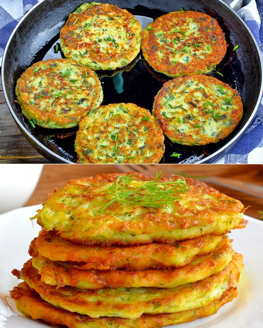 Zucchine, uova, formaggio, 1 cucchiaio di farina, prezzemolo e pepe. Pronti in padella per una cena saporita, la ricetta: