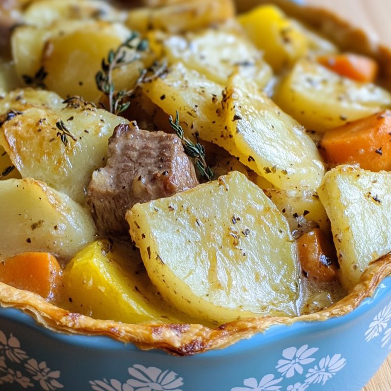 Torta rustica di manzo e verdure