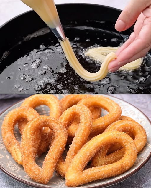 Churros fatti in casa: