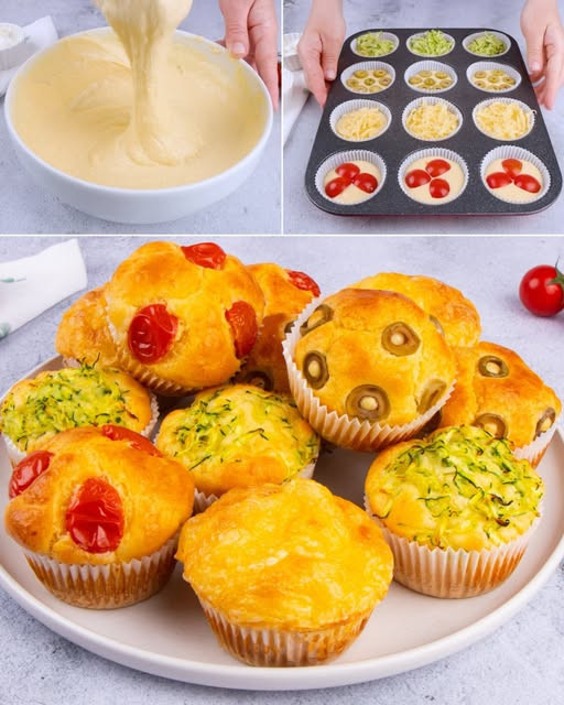 Muffin salati: la ricetta base per farli morbidi e 4 gustose varianti