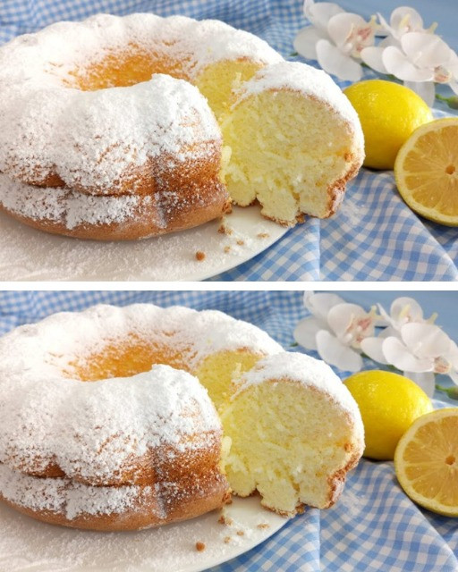 Come preparare una soffice torta al limone e amido di mais Super morbida!