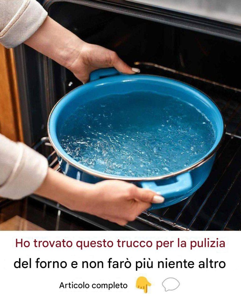 Trucco per pulire il forno