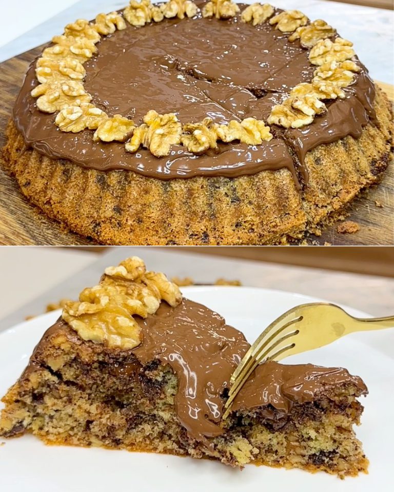 Torta noci e cioccolato: la ricetta del dolce autunnale morbidissimo e goloso