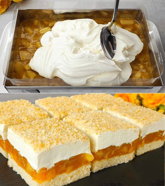 Li preparo tre volte a settimana, fette di budino che creano dipendenza.