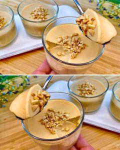 Un dessert veloce e delizioso preparato con 3 ingredienti