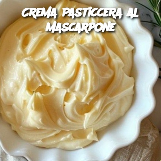 Crema Pasticcera al Mascarpone