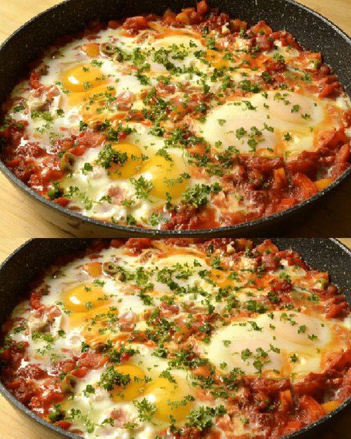 Ricetta facile per le uova alla spagnola