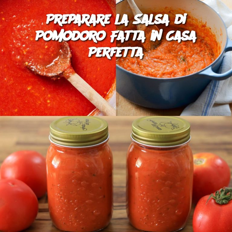 Preparare la Salsa di Pomodoro Fatta in Casa Perfetta