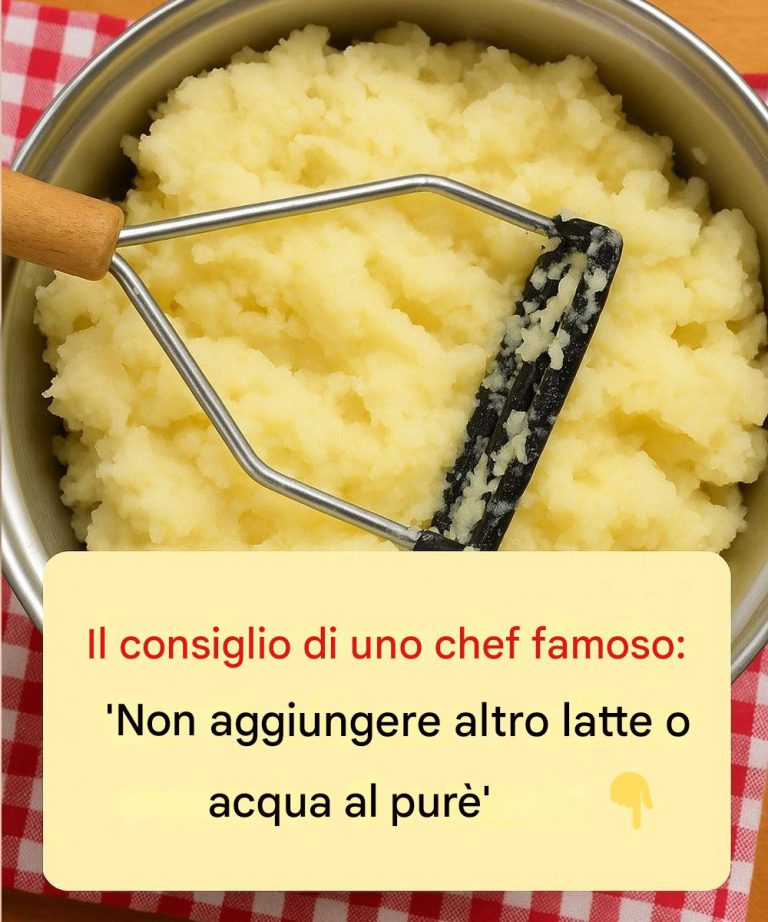 Un consiglio di uno chef famoso: “Smettete di aggiungere latte o acqua al purè di patate. Questo ingrediente lo rende più cremoso rispetto a quello del ristorante!”
