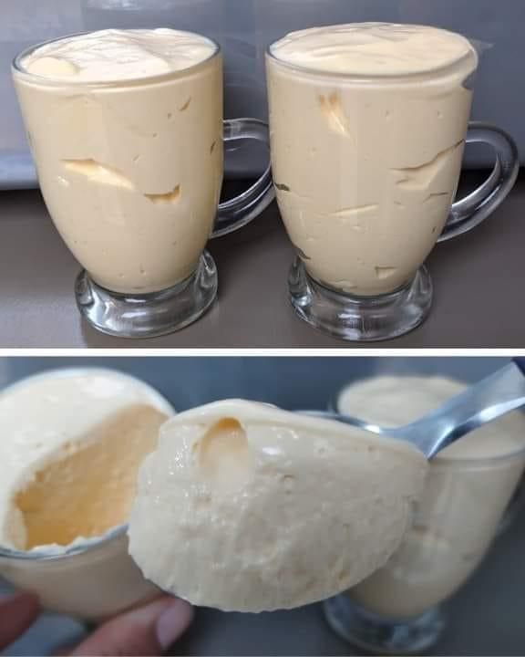 Dessert senza crema di latte condensato