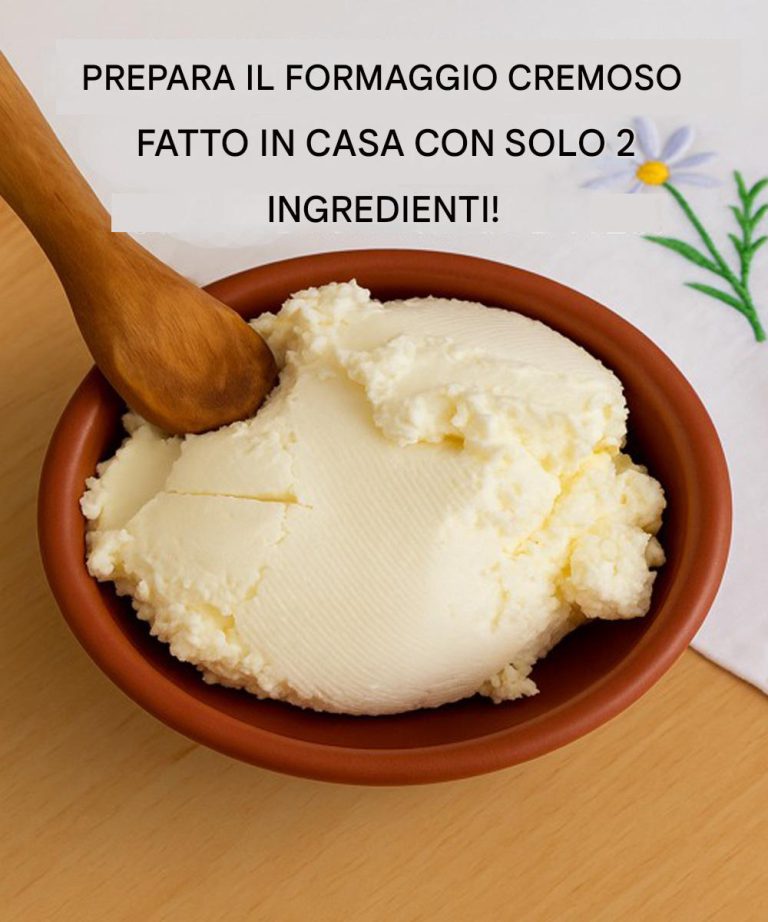 Scopri come preparare il FORMAGGIO CREMOSO FATTO IN CASA con soli 2 ingredienti!