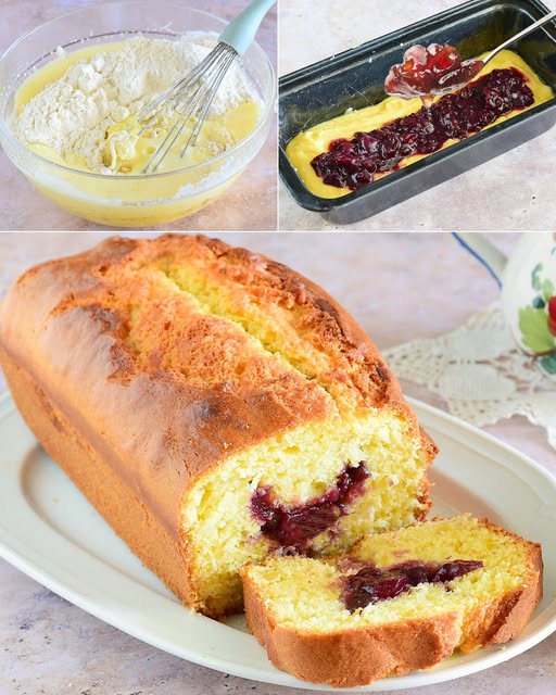 Plum cake con marmellata: la ricetta di un dolce da credenza soffice e goloso Ricetta👇💬 ✅ ✅ Cordiali saluti