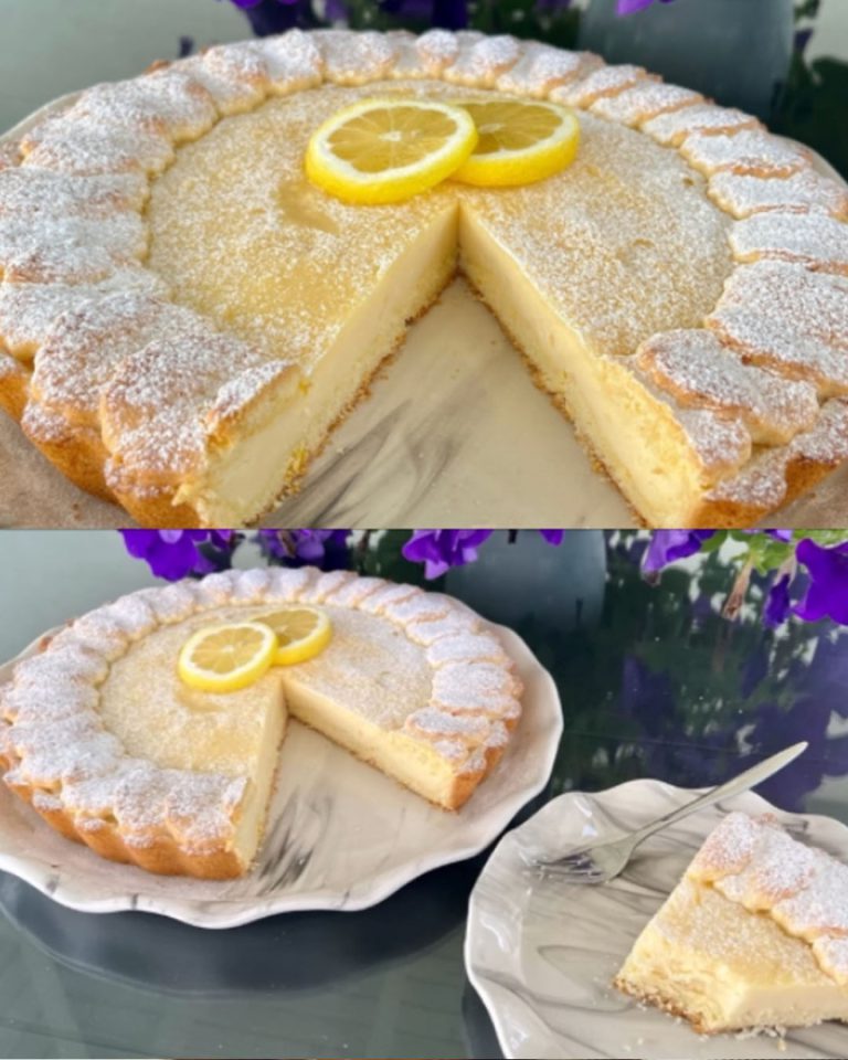 Torta alla crema di limone italiana