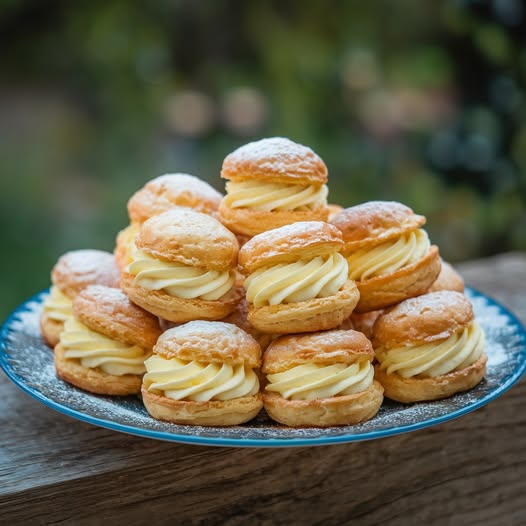 Bignè alla Crema di Limoncello Ispirati alla Nonna