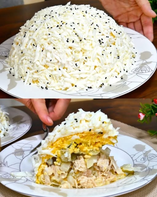 Insalata Fiocco di Neve: Un Contorno Fresco e Gustoso