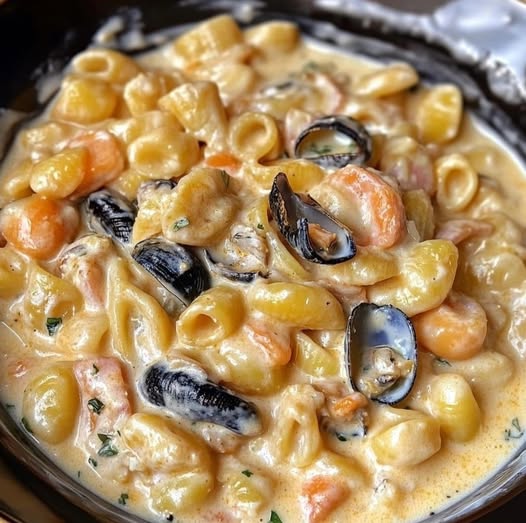 Pasta con Crema di Patate e Cozze: Un Incontro di Sapore e Tradizione