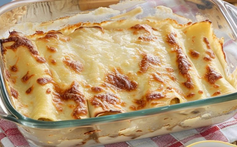 Le crespelle al prosciutto