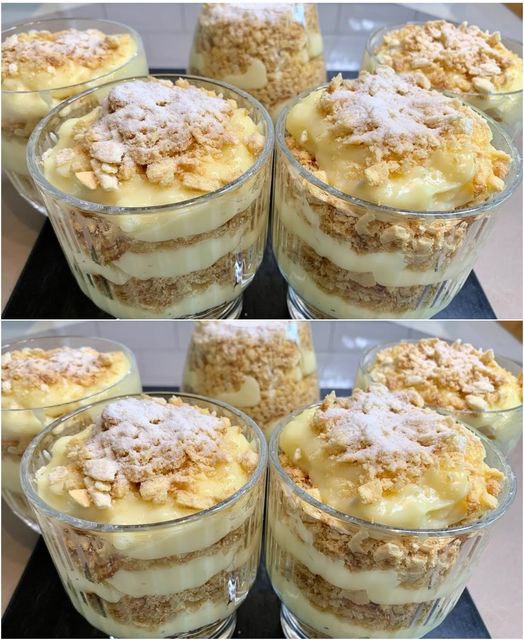 Napoleone in un bicchiere: un dolce veloce e irresistibile