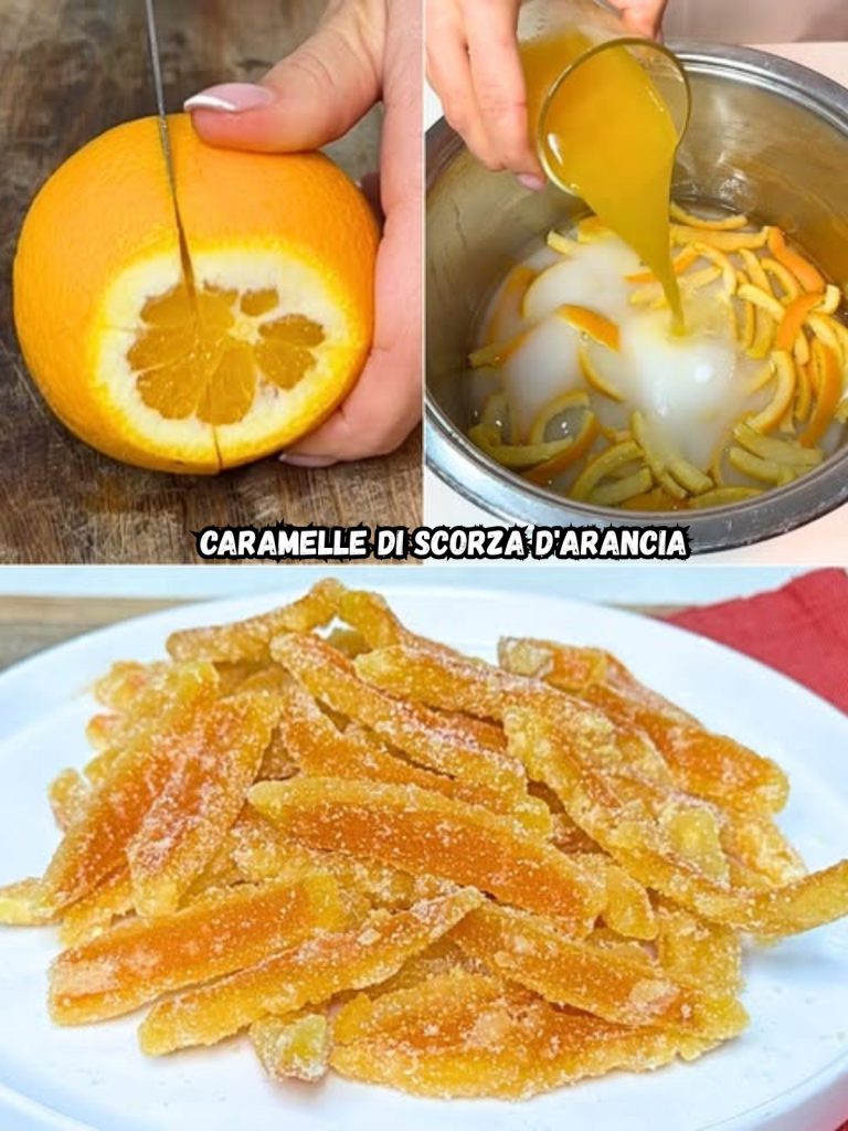 Caramelle di scorza d’arancia: lo snack dolce e agrumato che conquista al primo assaggio